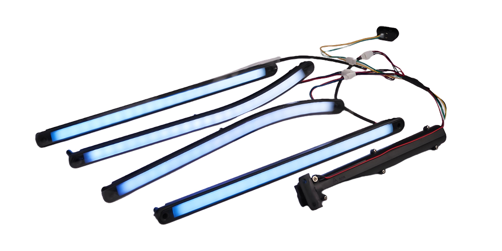 Bicycle warning taillight Bicycle taillight Outdoor riding LED highlighted bicycle light (4)