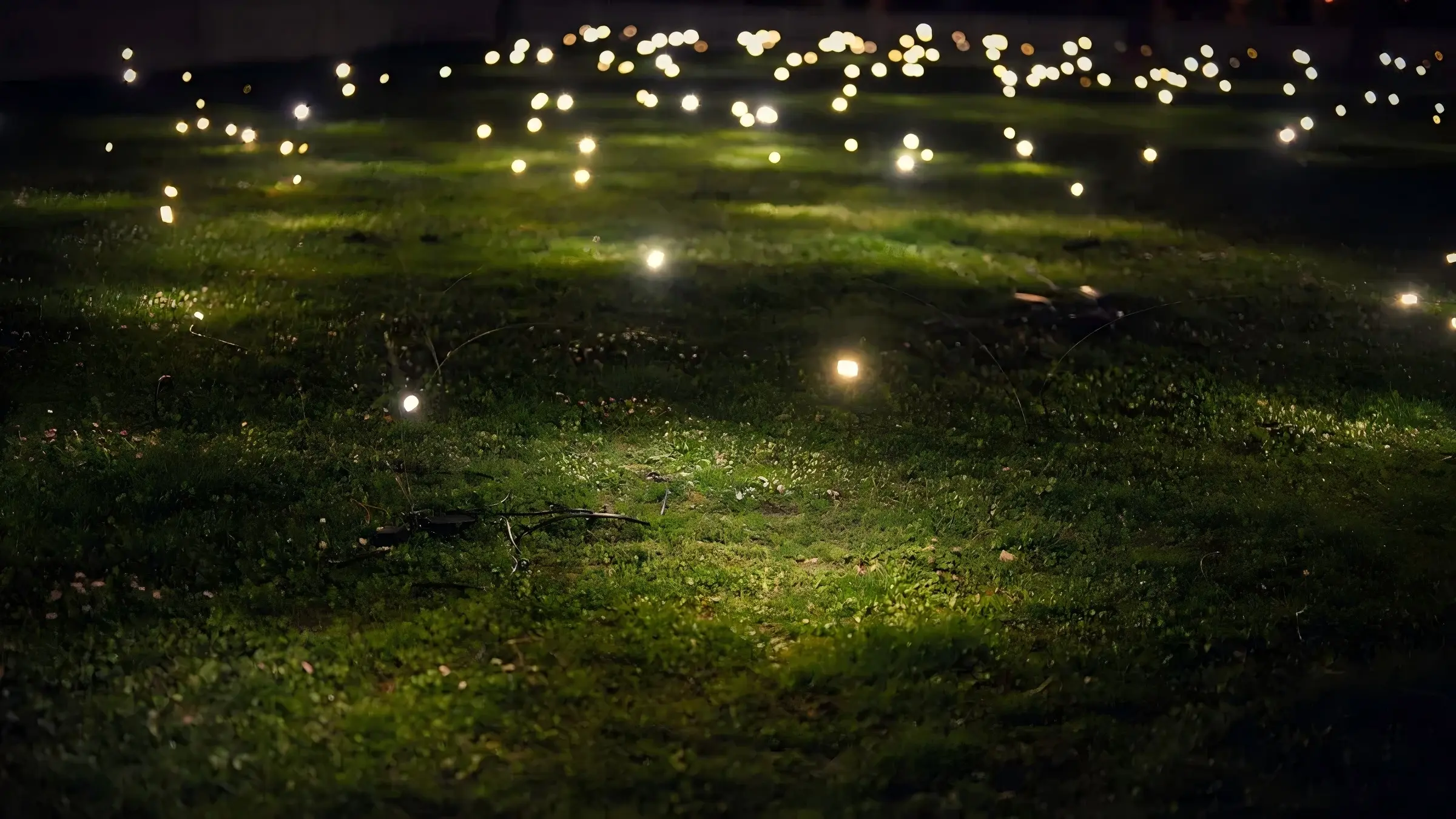 What are the best ways to use solar floating ball lights for outdoor ambiance?