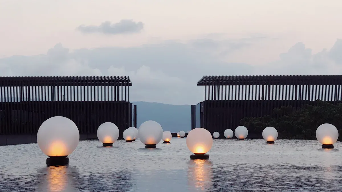 What Are 3 Easy Ways White LED Floating Light Balls Upgrade Pool Decor?