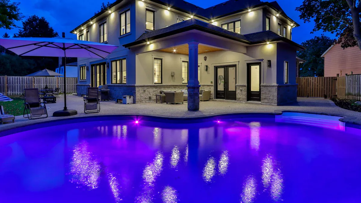 LED Lighting for Pool Style
