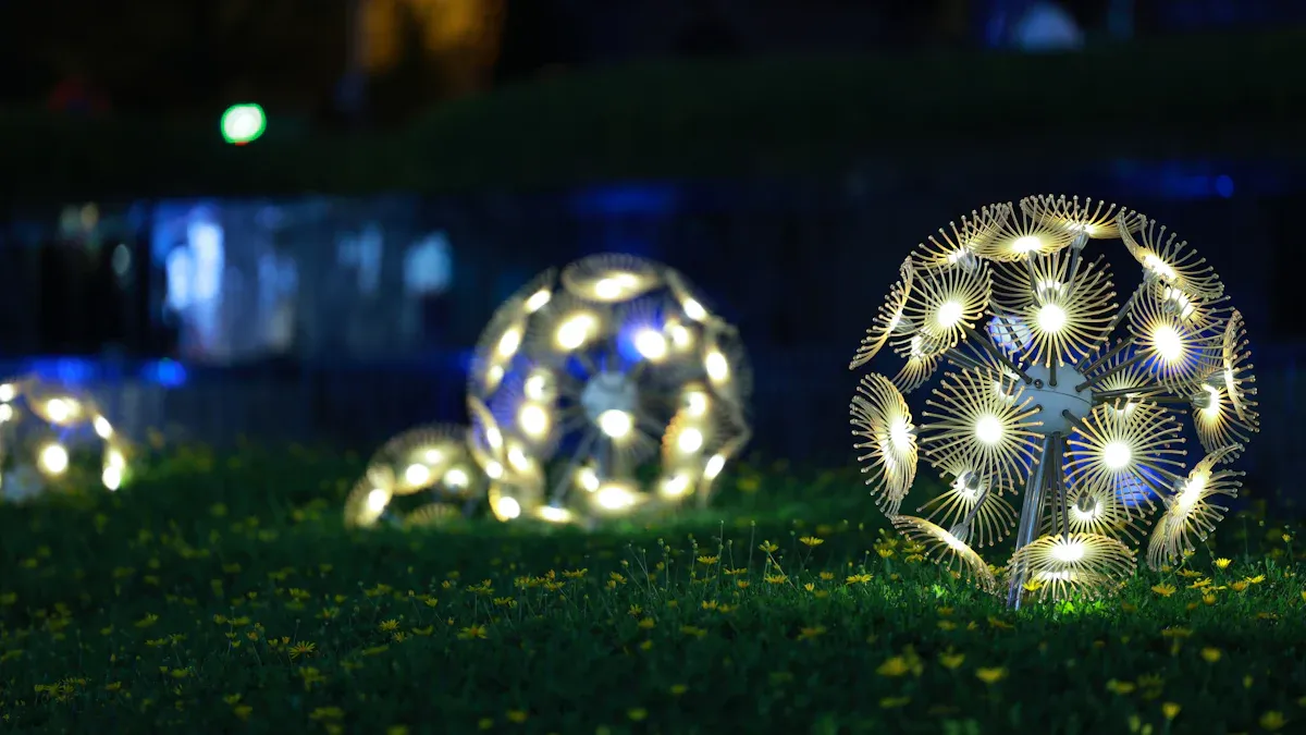 Innovative Lighting Ideas with Solar Ball Lamps